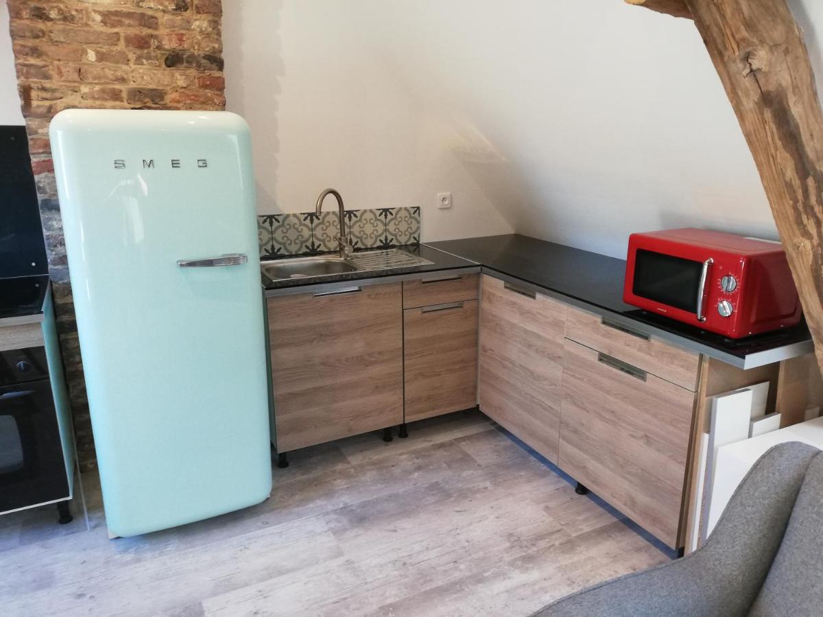 Ferienwohnung Au Cochon Qui Rit Flines-Les-Mortagne Exterior foto